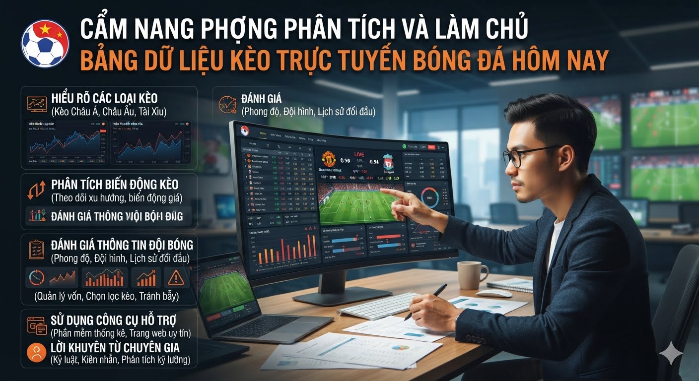 kèo trực tuyến bóng đá hôm nay
