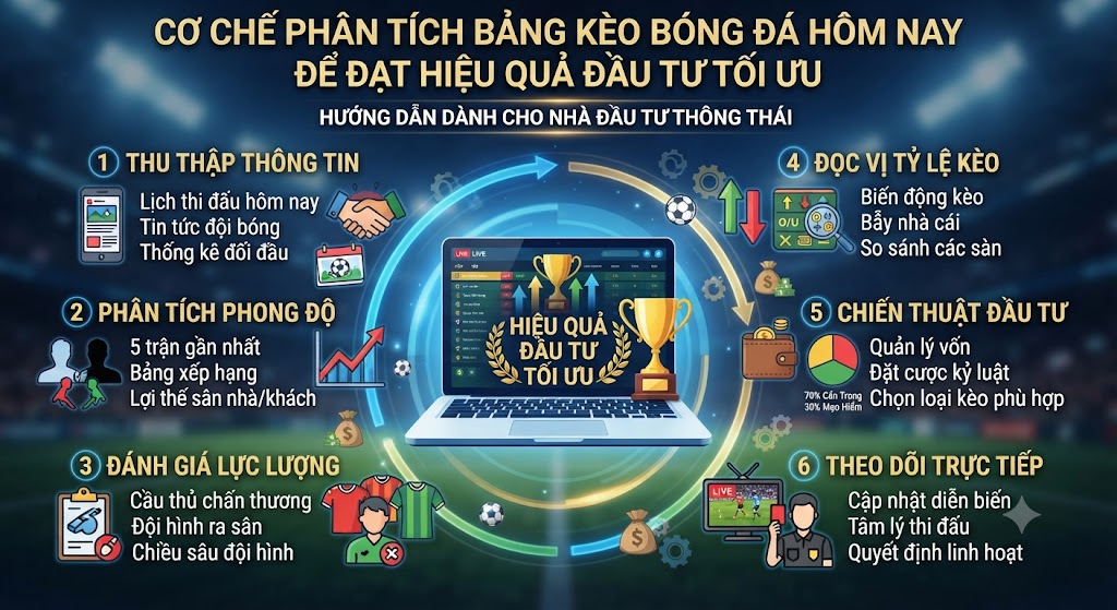 kèo bóng da hôm nay